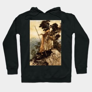 Brunnhilde, Arthur Rackham Hoodie